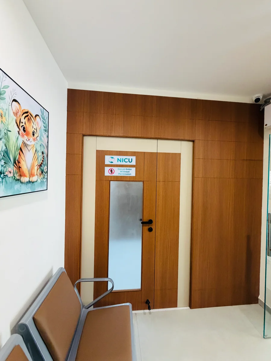 Strict Infection Control NICU Entry Zone